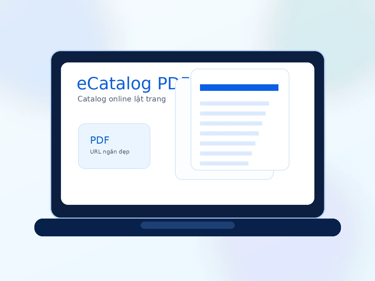 eCatalog PDF – Catalog PDF online lật trang chuyên nghiệp